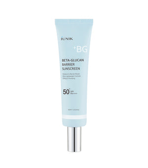 IUNIK Beta Glucan Barrier Sunscreen 60ml – Protector Solar Reafirmante y Reparador con Beta-Glucano
