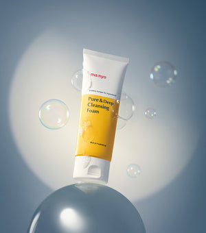 MANYO Pure & Deep Cleansing Foam 100ml – Limpiador Facial de Poros Profundo con Extracto de Rosa