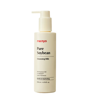 MANYO Pure Soy Milk Cleansing Lotion 200ml – Limpiador Facial Hidratante y Suave con Leche de Soja