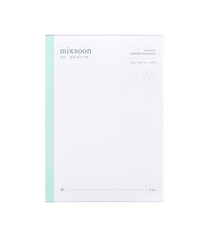 MIXSOON Centella Mask Pack 1u – Mascarilla Calmante y Reparadora con Centella Asiática