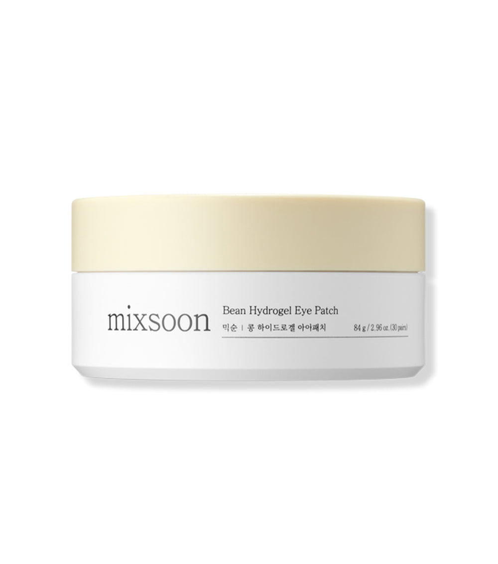 MIXSOON Bean Hydrogel Eye Patch 60u – Parches para Ojos Iluminadores y Nutritivos con Extracto de Soja