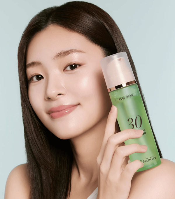 MENOKIN 30 Seconds Bubble Cleanser Pore Clear 150ml – Limpiador Facial Purificante con Arcilla Verde