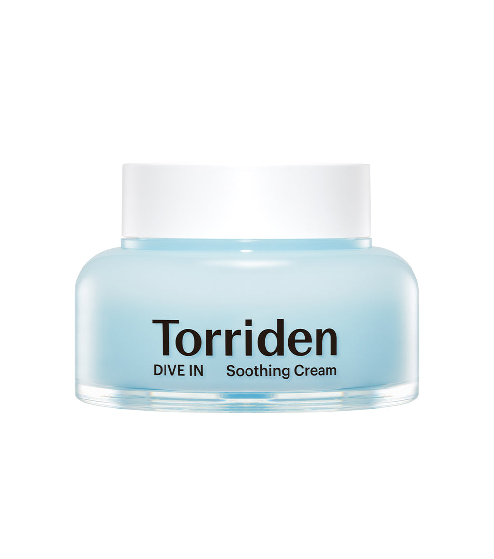 TORRIDEN Dive-In Soothing Cream 100ml – Crema Gel Hidratante y Calmante con Ácido Hialurónico Complejo 5D