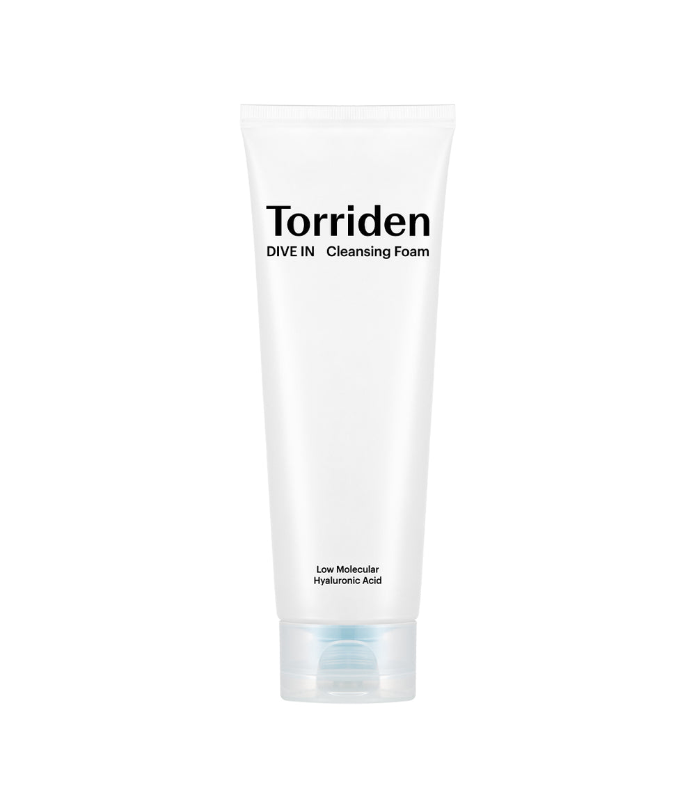 TORRIDEN Dive In Low Molecular Hyaluronic Acid Cleansing Foam 150ml – Limpiador Facial Hidratante con Ácido Hialurónico