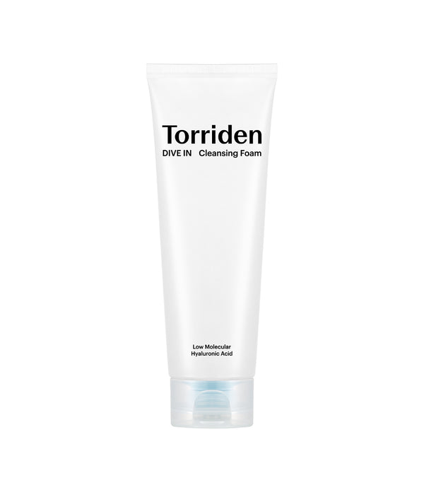 TORRIDEN Dive In Low Molecular Hyaluronic Acid Cleansing Foam 150ml – Limpiador Facial Hidratante con Ácido Hialurónico
