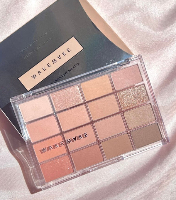 Wakemake Soft Blurring Eye Palette 14g – Paleta De Sombras Efecto Difuminado Con Aceite De Macadamia