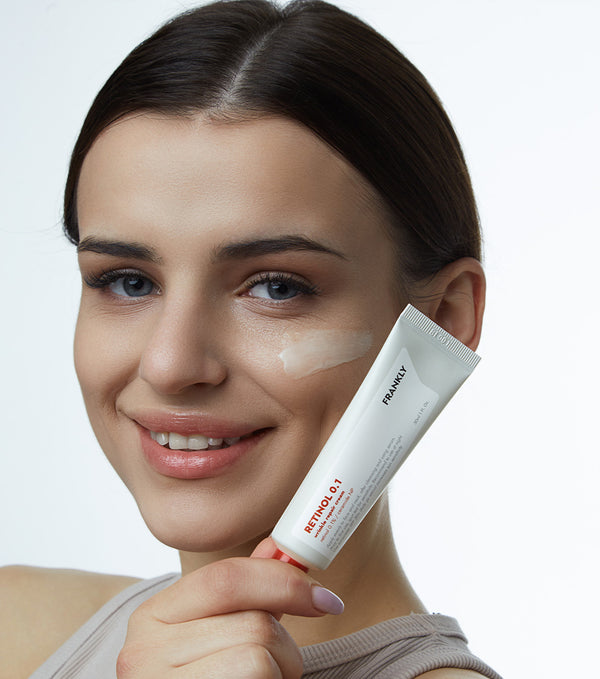 FRANKLY Retinol 0.1% Cream 30ml – Crema Reparadora de Arrugas y Textura con Retinol Puro