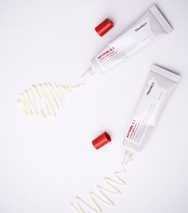 FRANKLY Retinol 0.1% Cream 30ml – Crema Reparadora de Arrugas y Textura con Retinol Puro