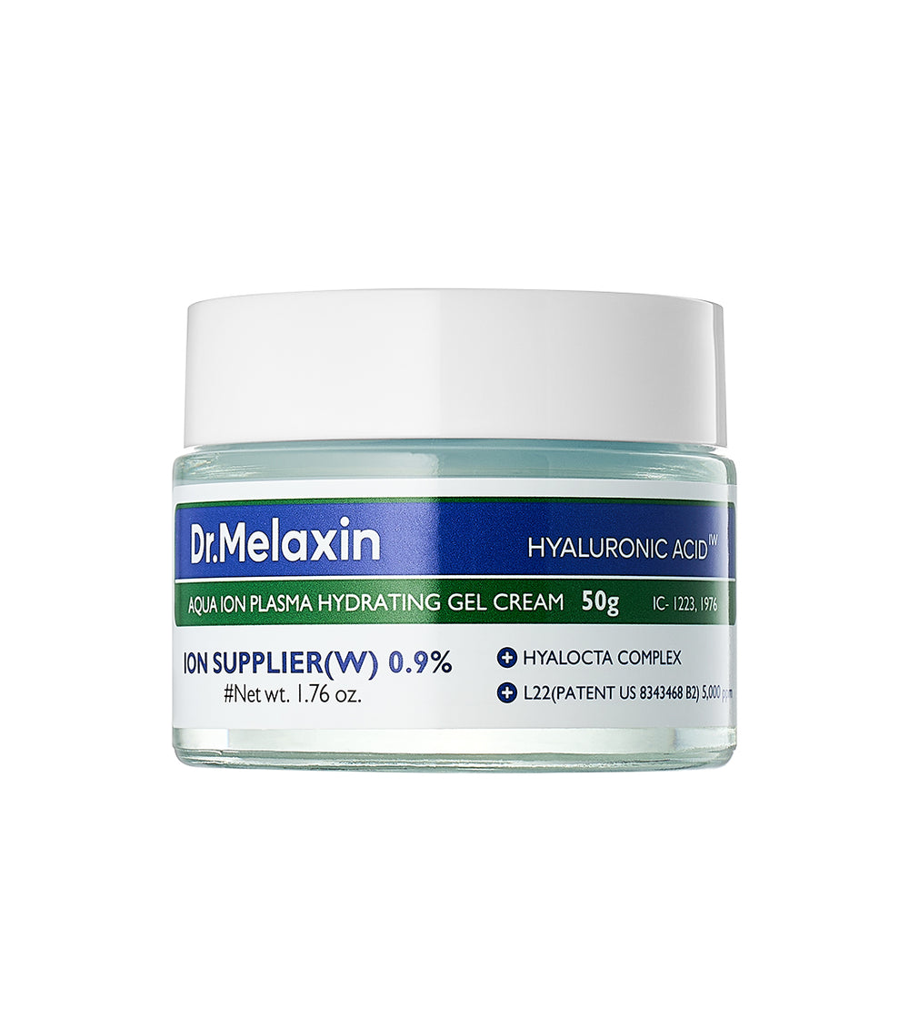 DR. MELAXIN Aqua Ion Plasma Gel Cream 50ml – Crema Gel Hidratante y Calmante con Ácido Hialurónico y Niacinamida