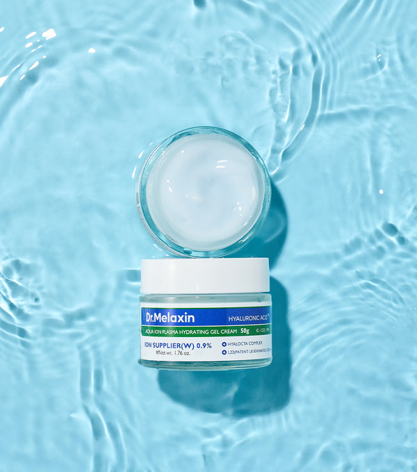 DR. MELAXIN Aqua Ion Plasma Gel Cream 50ml – Crema Gel Hidratante y Calmante con Ácido Hialurónico y Niacinamida