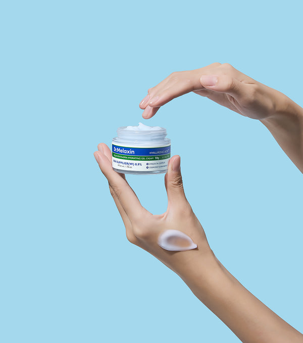 DR. MELAXIN Aqua Ion Plasma Gel Cream 50ml – Crema Gel Hidratante y Calmante con Ácido Hialurónico y Niacinamida