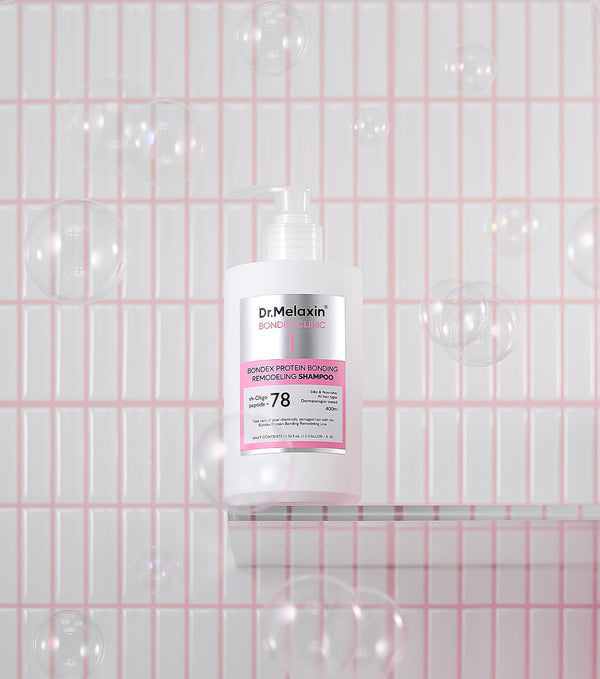 DR. MELAXIN Bondex Protein Bonding Remodeling Shampoo 400ml – Champú Reparador Estructural con Péptidos, Keratina y Aceite de Argán