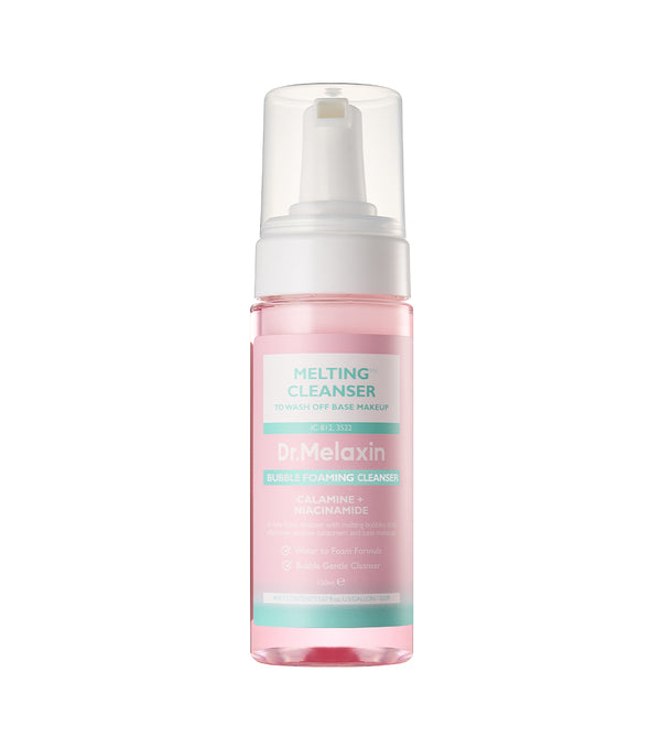 DR. MELAXIN Melting Cleanser 150ml – Espuma Limpiadora Calmante e Iluminadora con Centella, Té Verde y Niacinamida