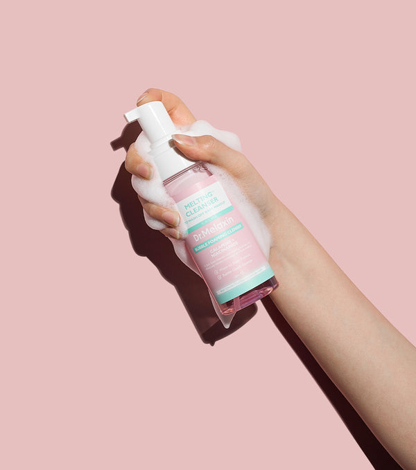 DR. MELAXIN Melting Cleanser 150ml – Espuma Limpiadora Calmante e Iluminadora con Centella, Té Verde y Niacinamida