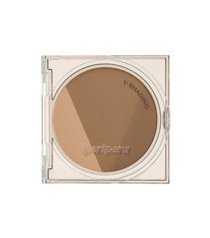 PERIPERA V Shading 9.5g – Contorno Facial en Polvo con Talco de Micropartículas y Acabado Natural