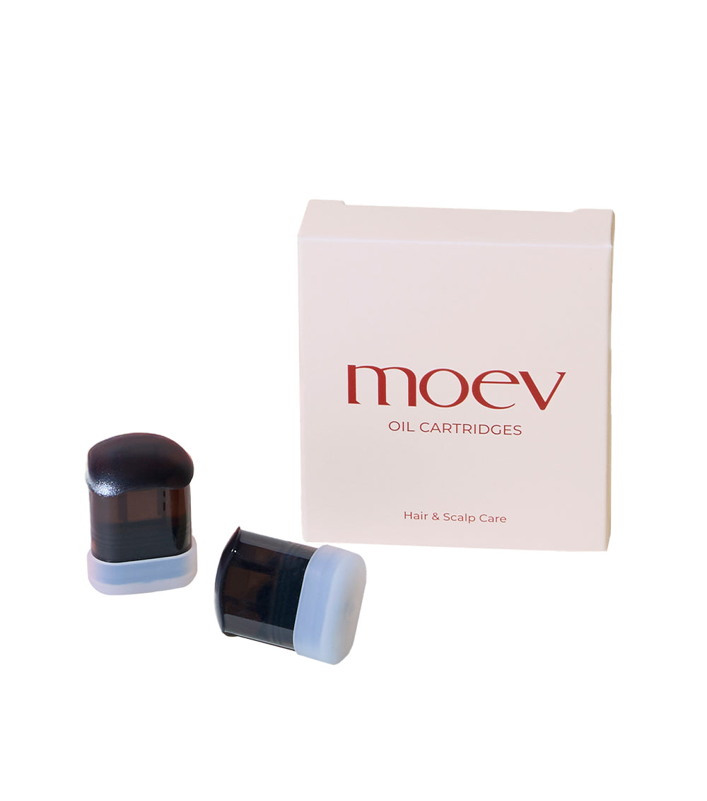 MOEV Annurcatin Hair Steamer Pro Oil Cartridge – Cartuchos de Repuesto para Vaporizador Capilar con Aceite de Argán y Biotina