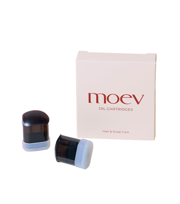 MOEV Annurcatin Hair Steamer Pro Oil Cartridge – Cartuchos de Repuesto para Vaporizador Capilar con Aceite de Argán y Biotina