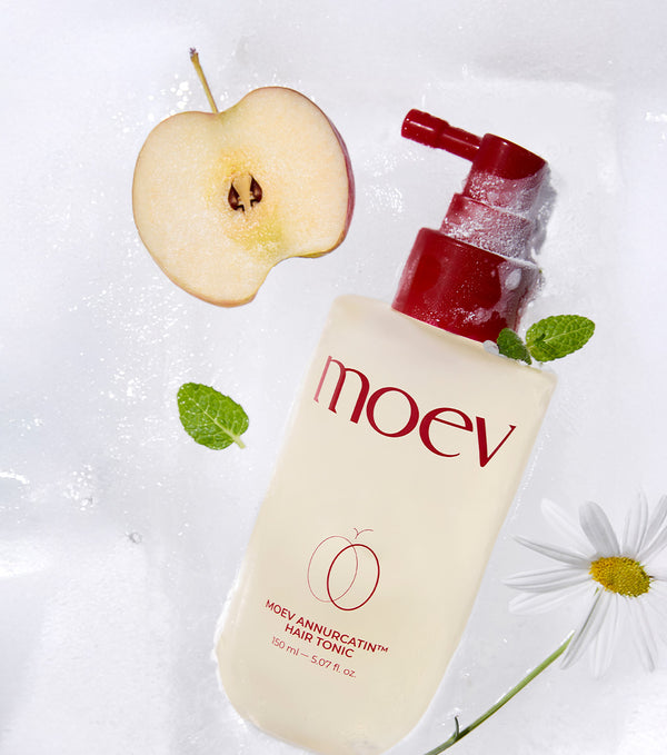 MOEV Annurcatin Hair Tonic 150ml – Tónico Capilar Anticaída y Fortalecedor con Cafeína y Extracto de Manzana
