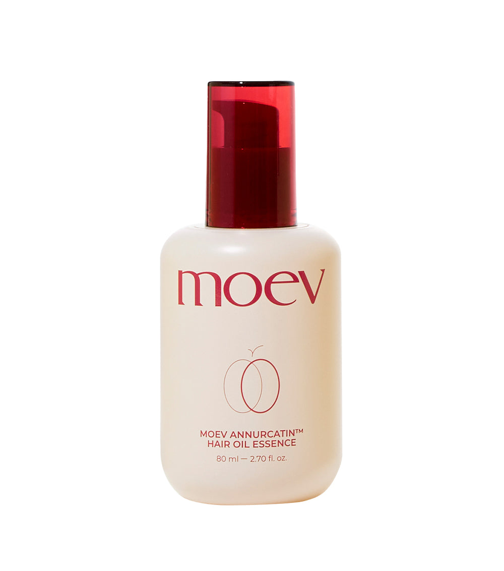 MOEV Annurcatin Hair Oil Essence 80ml – Aceite Capilar Nutritivo y Protector con Extracto de Manzana y Biotina