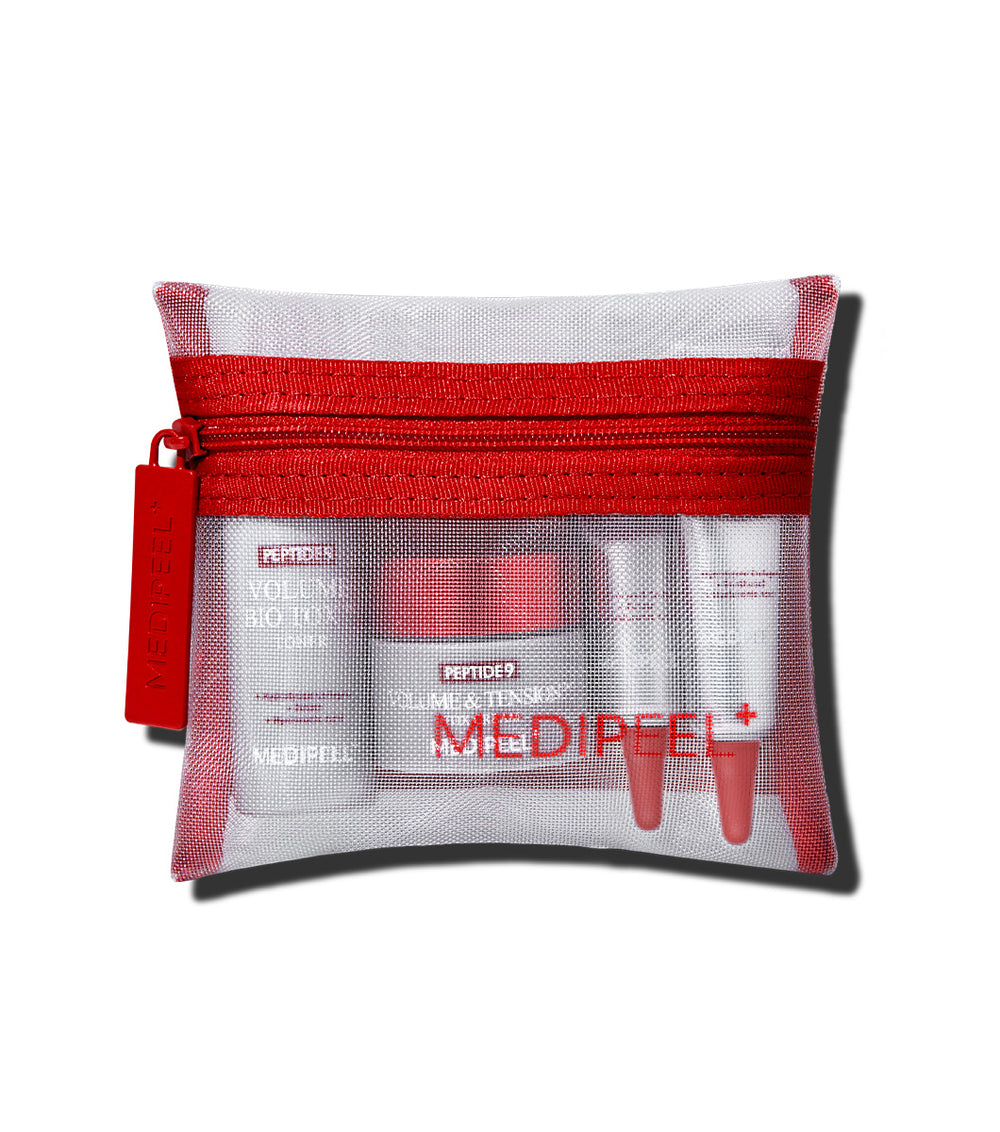 MEDI-PEEL Peptide 9 Volume Bio Tox Trial Kit 4 pcs – Kit de Rutina Reafirmante con 9 Tipos de Péptidos