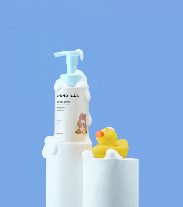ROUNDLAB Mild Up Baby Head-to-Toe Wash 300ml – Limpiador Corporal y Capilar con Avena