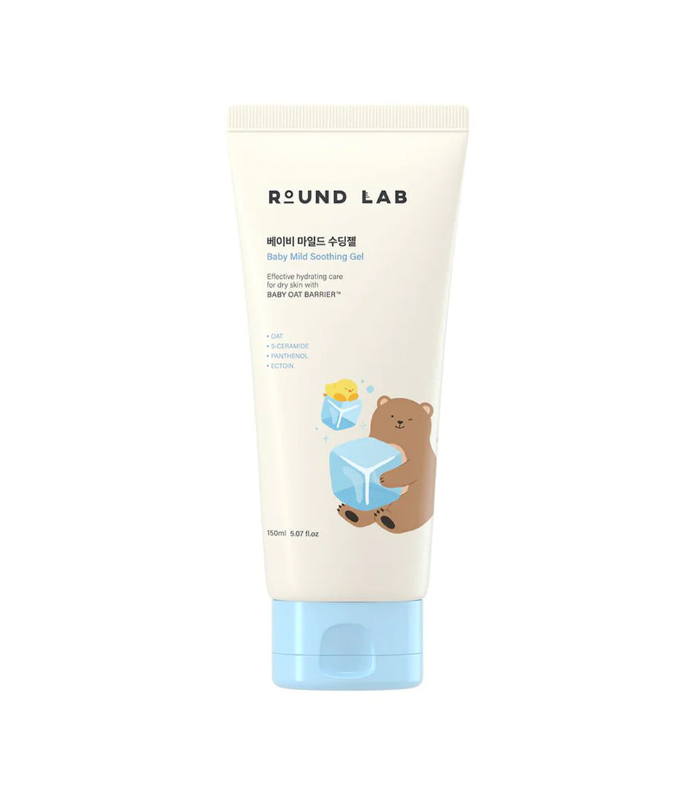 ROUNDLAB Mild Up Baby Soothing Gel 150ml – Gel Calmante e Hidratante con Avena