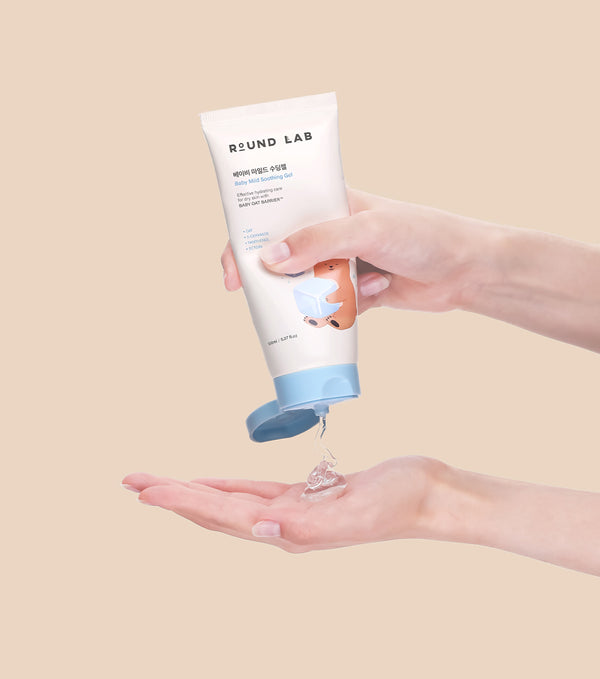 ROUNDLAB Mild Up Baby Soothing Gel 150ml – Gel Calmante e Hidratante con Avena