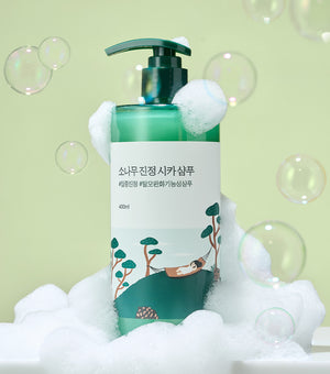 ROUNDLAB Pine Cica Calming Shampoo 400ml – Champú Anticaída y Calmante con Extracto de Pino