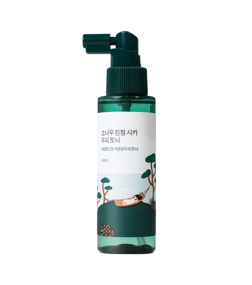 ROUNDLAB Pine Cica Calming Scalp Tonic 100ml – Tónico Capilar Calmante con Extracto de Pino