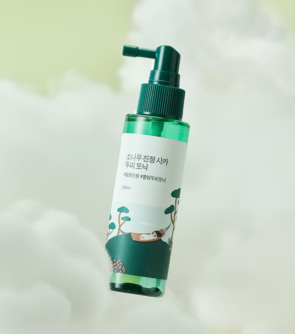 ROUNDLAB Pine Cica Calming Scalp Tonic 100ml – Tónico Capilar Calmante con Extracto de Pino