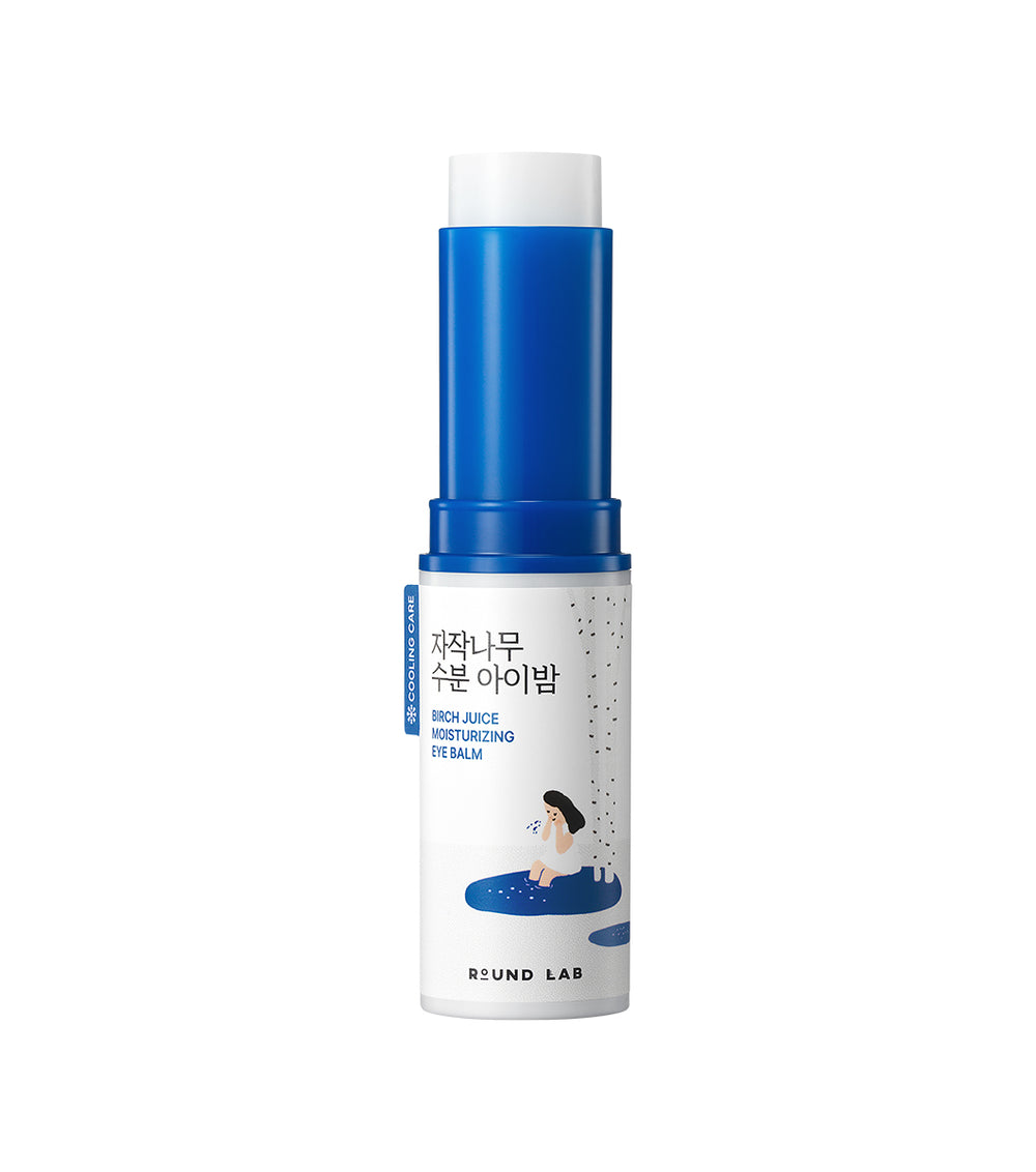 ROUNDLAB Birch Moisturizing Eye Balm 10g – Bálsamo de Ojos Hidratante con Savia de Abedul