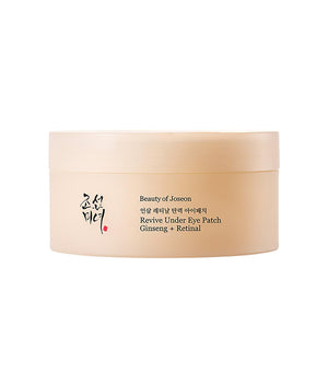 Beauty of Joseon | Revive Under Eye Patch 60u – Parches Revitalizantes para Contorno de Ojos con Ginseng y Retinal.