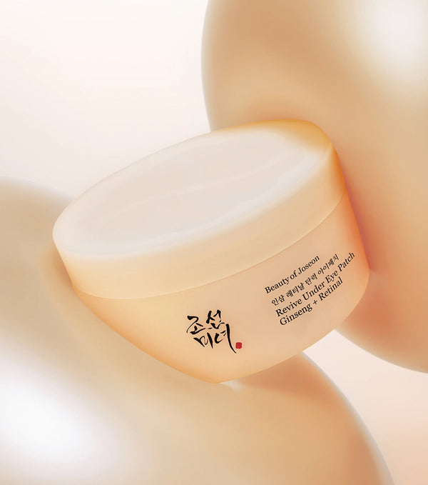 Beauty of Joseon | Revive Under Eye Patch 60u – Parches Revitalizantes para Contorno de Ojos con Ginseng y Retinal.