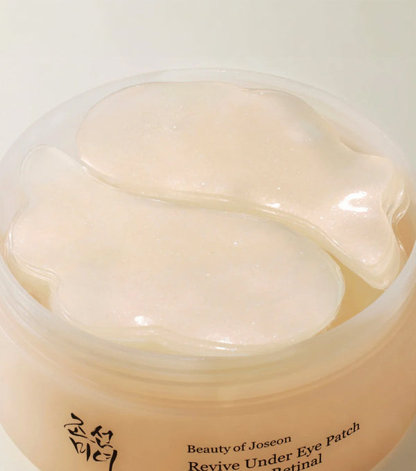 Beauty of Joseon | Revive Under Eye Patch 60u – Parches Revitalizantes para Contorno de Ojos con Ginseng y Retinal.
