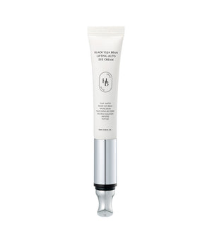 HEVEBLUE Black Yuja Bean Lifting Auto Eye Cream 15ml – Contorno de Ojos Lifting Iluminador con Colágeno y Péptidos