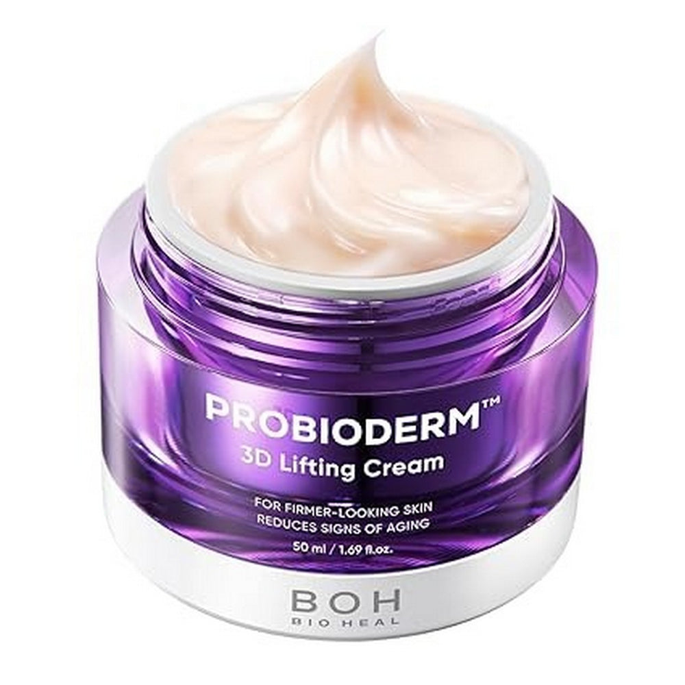 BIOHEAL BOH | Probioderm 3D Lifting Cream 50ml – Crema Reafirmante Antiedad Nocturna con Probióticos y Complejo Tensor.