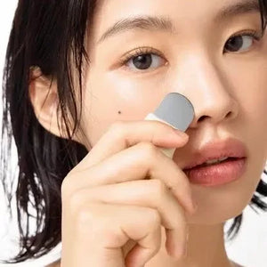 JUMISO 2-in-1 Blackhead Remover Tool 36g – Herramienta de Limpieza Profunda de Puntos Negros de Silicona y Acero