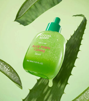 EQQUALBERRY Aloe PDRN Calming Serum 30ml – Sérum Calmante y Reparador con Aloe PDRN