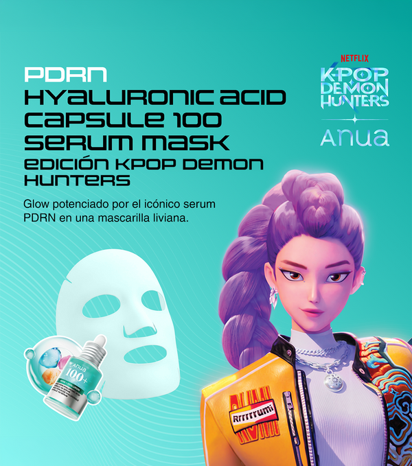 ANUA PDRN Hyaluronic Acid Capsule 100 Serum Mask 1u - Mascarilla Facial Regeneradora e Hidratante con PDRN