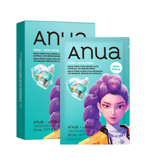 ANUA PDRN Hyaluronic Acid Capsule 100 Serum Mask 1u - Mascarilla Facial Regeneradora e Hidratante con PDRN