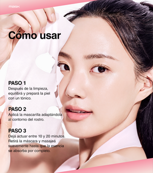 ANUA Peach 70 Niacin Serum Face Mask 1u - Mascarilla Facial Iluminadora con Extracto de Durazno y Niacinamida