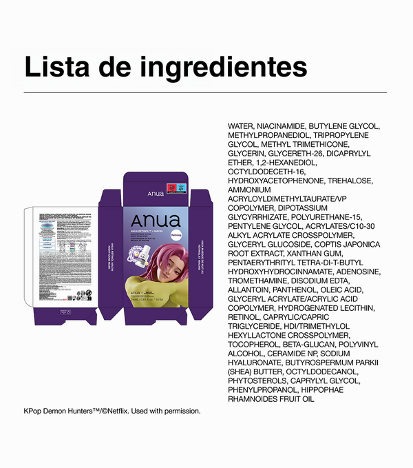 ANUA Retinol Niacin Night Care Mask 1u - Mascarilla Facial Renovadora Nocturna con Retinol y Niacinamida