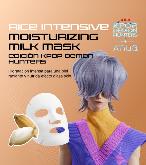ANUA Rice 70 Intensive Moisturizing Milk Mask 1u - Mascarilla Facial Hidratante e Iluminadora con Extracto de Arroz y Ceramidas