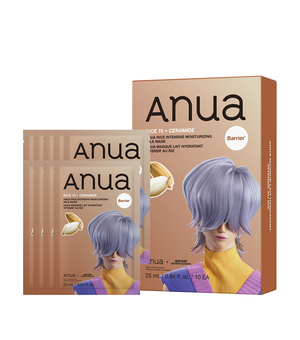 ANUA Rice 70 Intensive Moisturizing Milk Mask 1u - Mascarilla Facial Hidratante e Iluminadora con Extracto de Arroz y Ceramidas