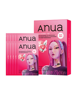 ANUA Niacinamide TXA Serum Mask 1u- Mascarilla Facial Antimanchas e Iluminadora con Niacinamida y Ácido Tranexámico