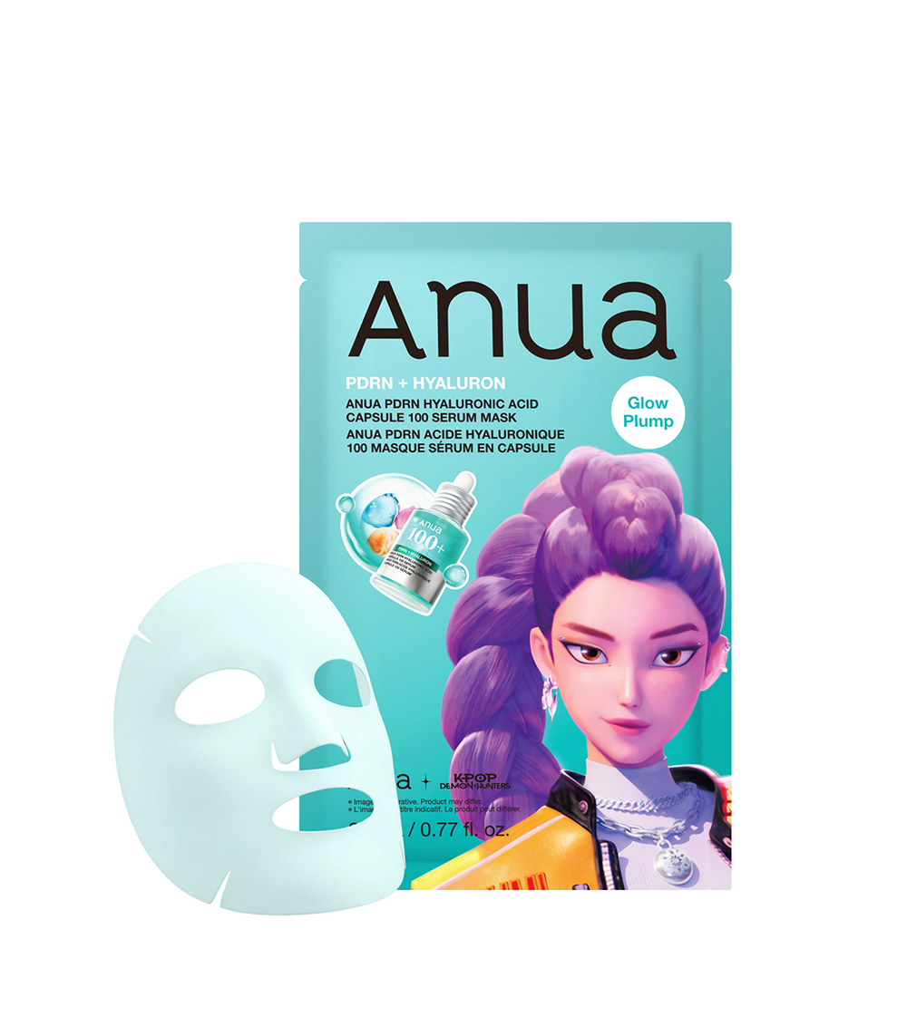 ANUA PDRN Hyaluronic Acid Capsule 100 Serum Mask 1u - Mascarilla Facial Regeneradora e Hidratante con PDRN