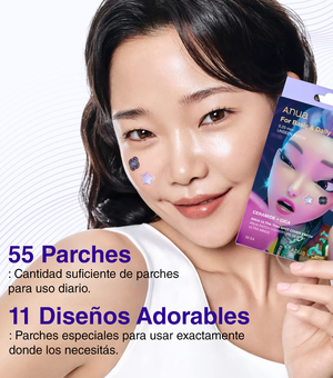 ANUA Heartleaf Spot Patch 55 uds. - Parches Hidrocoloides para Imperfecciones con Heartleaf y Ácido Salicílico