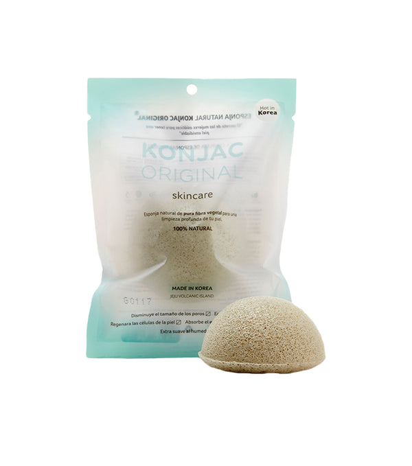 Esponja Facial Arcilla Verde Francés