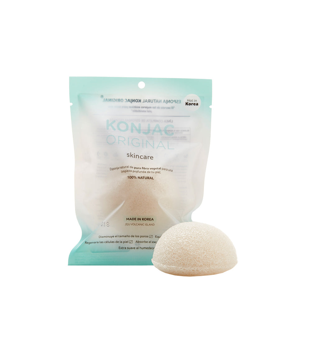 Esponja Facial Blanca Universal
