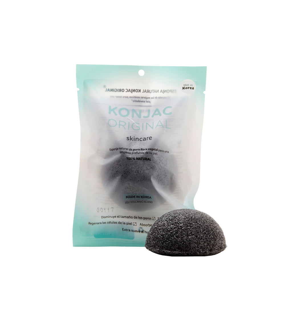Esponja Facial Cenizas de bambú